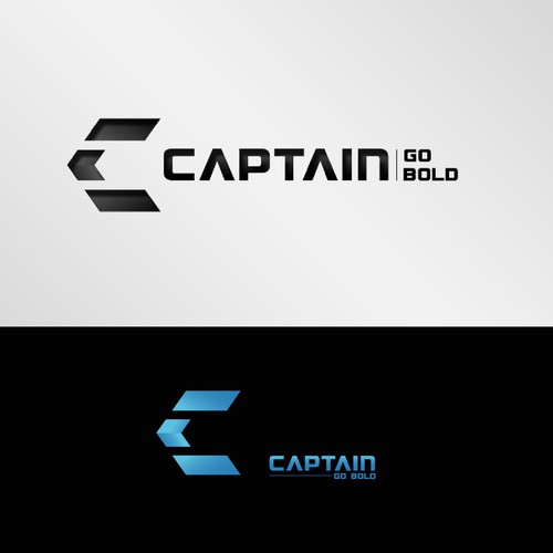 A logo / symbol for Captain. A clothing brand focused on athletic / fitness apparel.