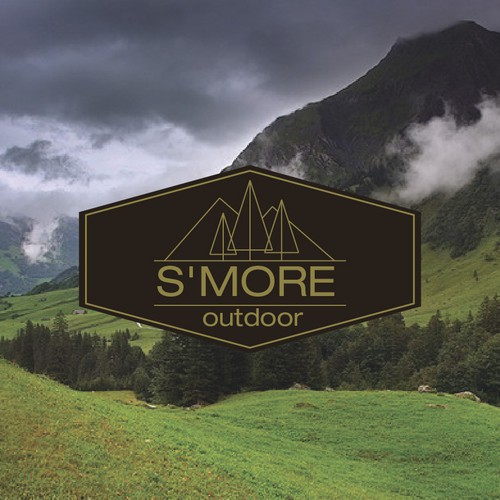 Capture mans desire to be out in the wild for S'more Outoor