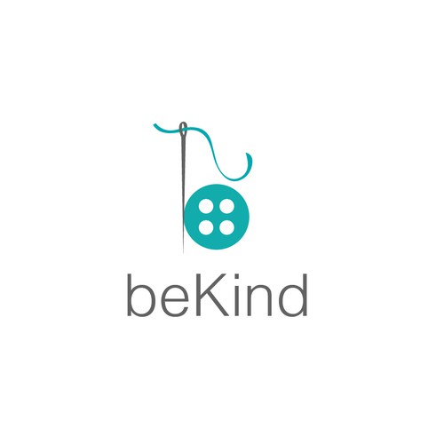 " beKind " Logo Design