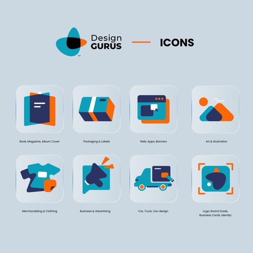Web ICONS for DesignGurus.com