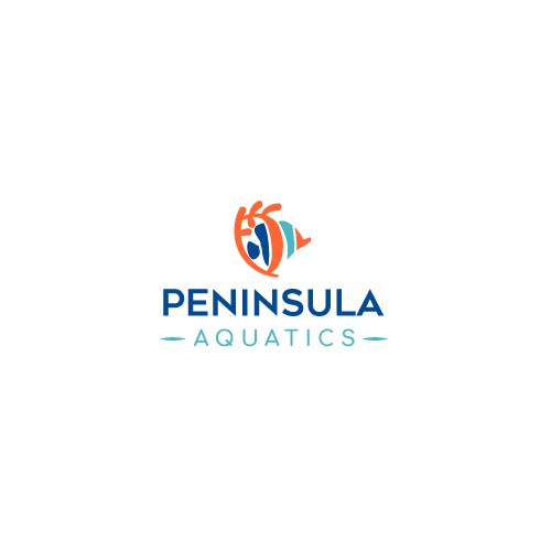 Design an aquatic logo for Aquarium Cleaning service