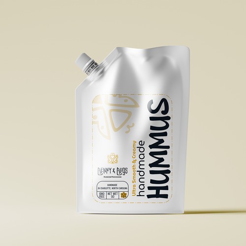 Packaging Design For Hummus