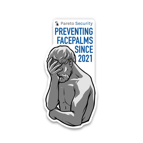 sticker for security
