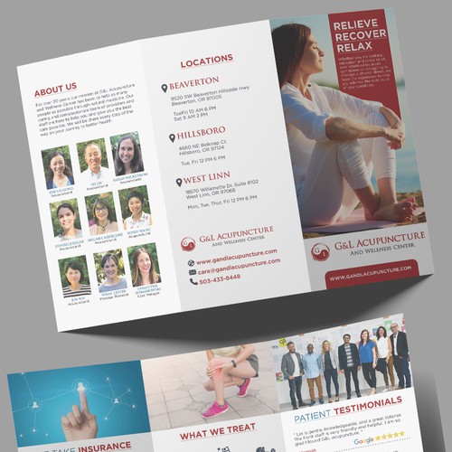 Trifold brochure design