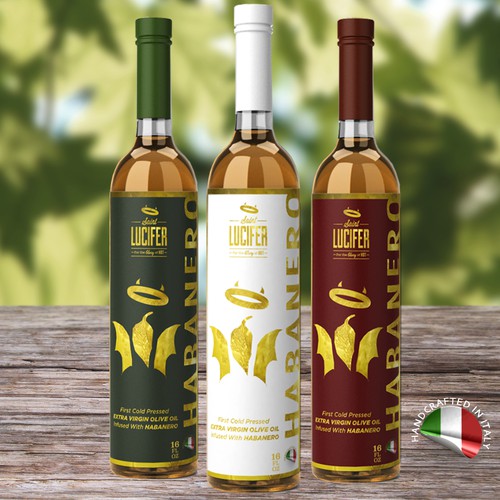 Olive oil label 
