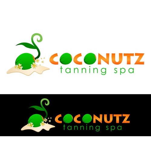 Create the next logo for Coconutz Tanning Spa