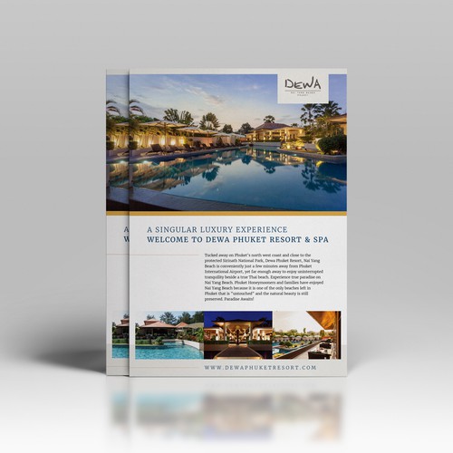 Luxury Resort Flyer