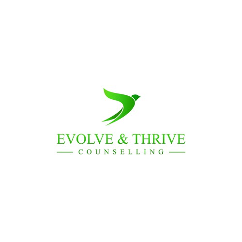 evolve & thrive counselling logo