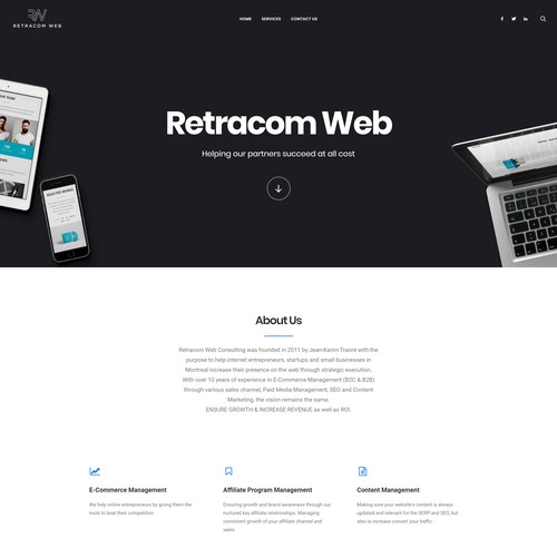 Retracom Web - Web developement agency