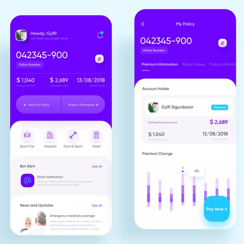 Insurance App for better life