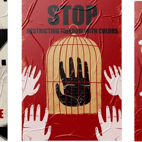 STOP RACISM Poster Design