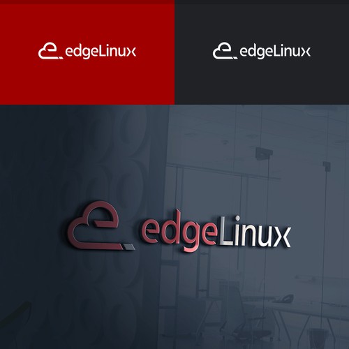 Logo design for edgelinux