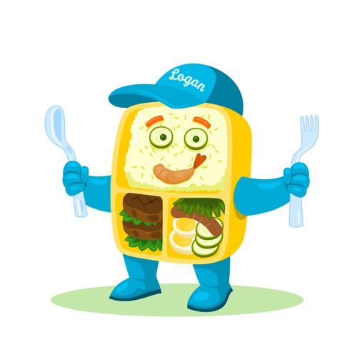 lunchbox mascot