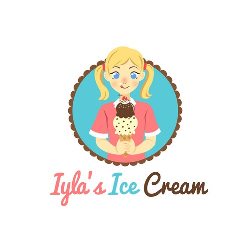 Kids Ice Cream Logo