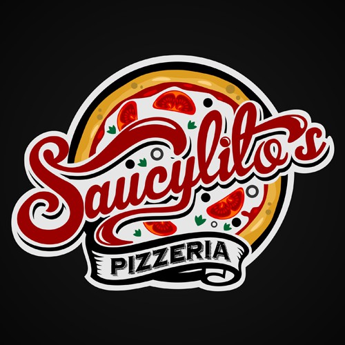 Classic & Fun Pizza Food Truck & Pizzeria Restaurant Logo