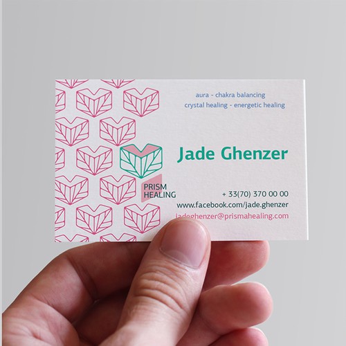 Logo & business card design for an alternative health business Prism Healing