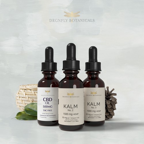 CBD Label Design