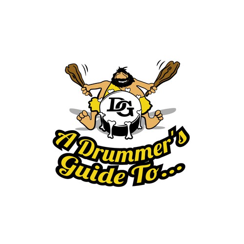 Logo for a brand that educates young (and older) drummers and musicians, giving them insight into what it takes to become professional.