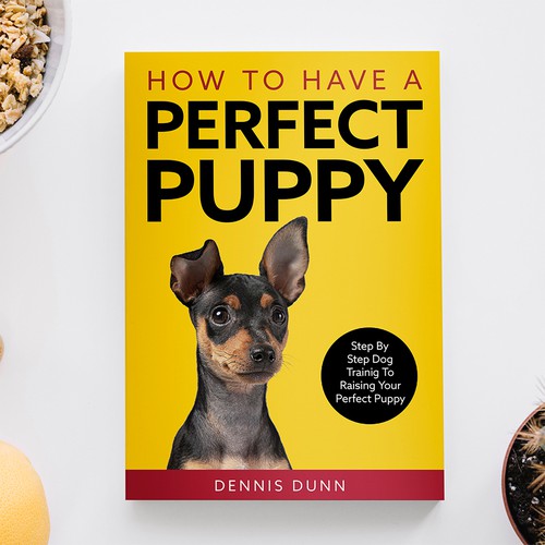 Puppy training book cover