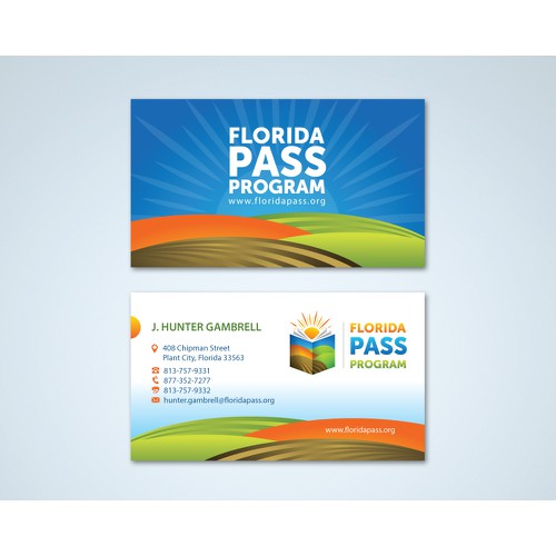 Create Business Cards for Florida PASS