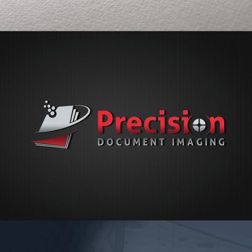 Precision Document Imaging Logo & Website