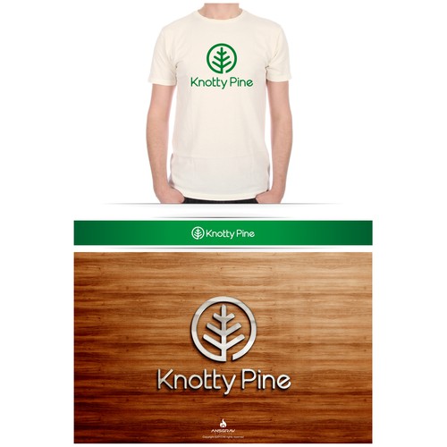 Create the next logo for Knotty Pine
