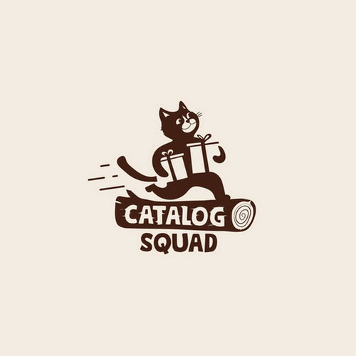 Logo for a 99designs team called the Catalog squad.