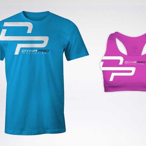 T-shirt design for fitness company