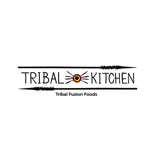 Logo with aboriginal symbols