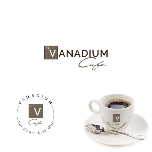 Logo design for an upscale cafe 