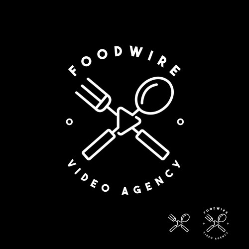 Food video/creative agency logo