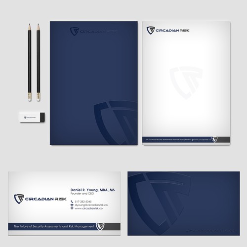 Physical Security Risk Company seeks contemporary letterhead and business cards