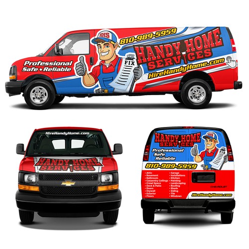 van wrap design