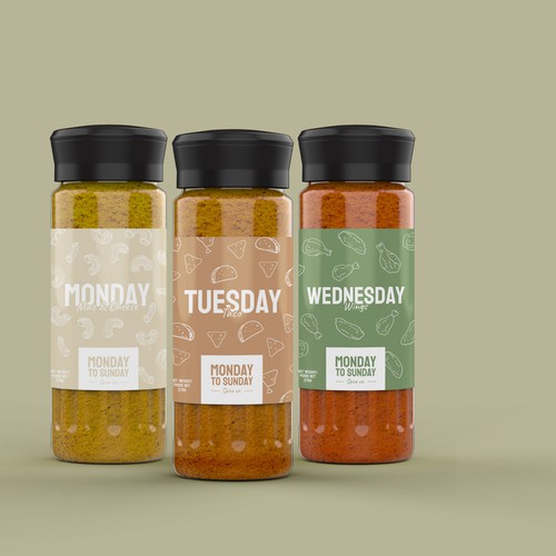 Spices Packaging Concept Design