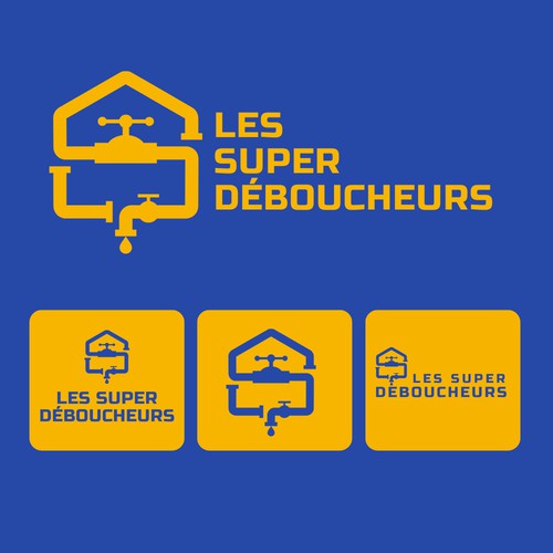 Bold Logo Concept for Plumbing Brand