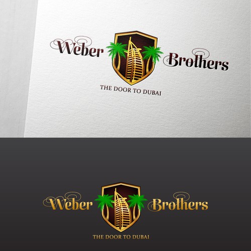 Weber Brothers Logo Design