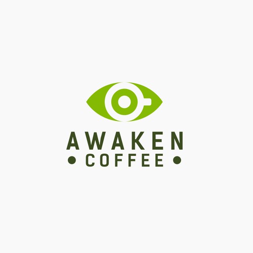 Awaken Coffee Logo Design