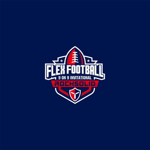 Flag Football Tournament Logo
