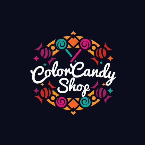 A Playful Logo for a Candy Shop