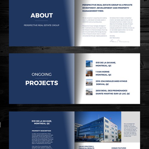 real estate brochure