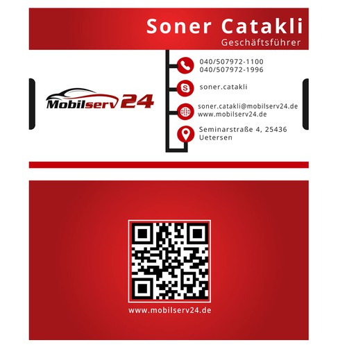 MobileServ Business Card