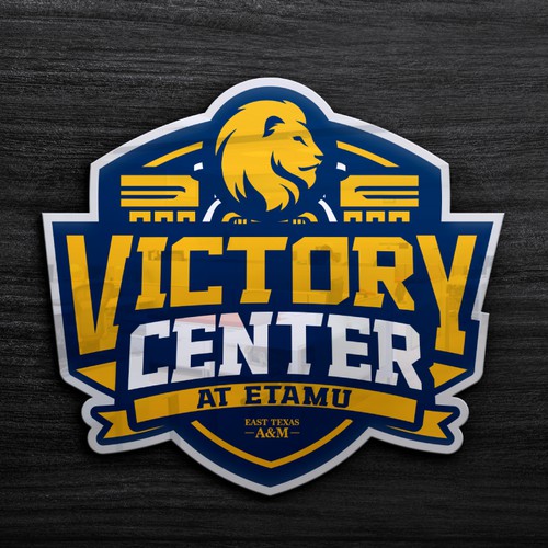 Victory Center — Collegiate Sports Logo for East Texas A&M