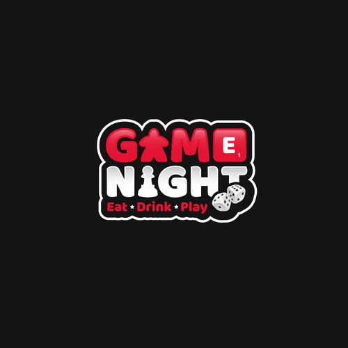 Bold logo for Board Games cafe