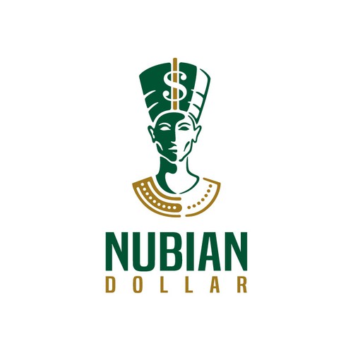 Bold logo concept for Nubian Dollar
