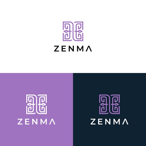 zenma logo design