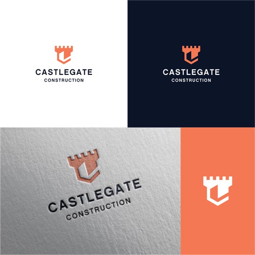 Letter C with Castle 