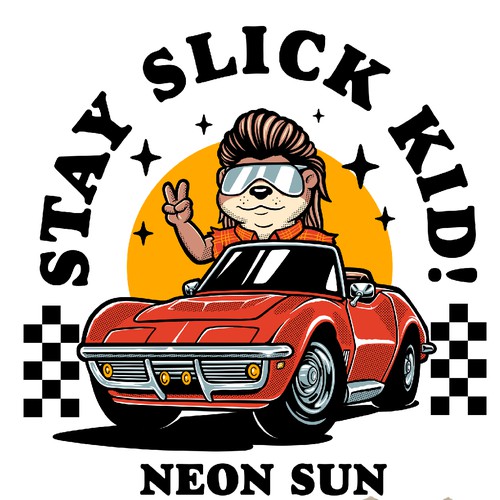 Neon sun
