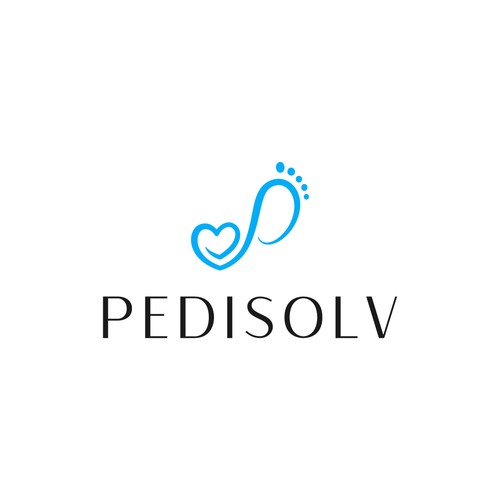 Elegant logo concept for pedisolv