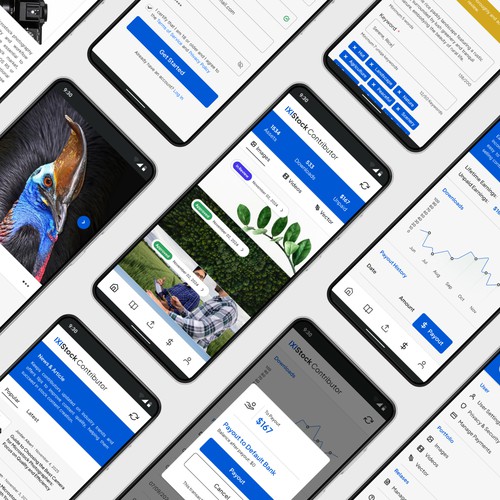 IXIStock Contributor - Mobile App UI/UX Design