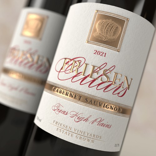 Premium Wine Label Design